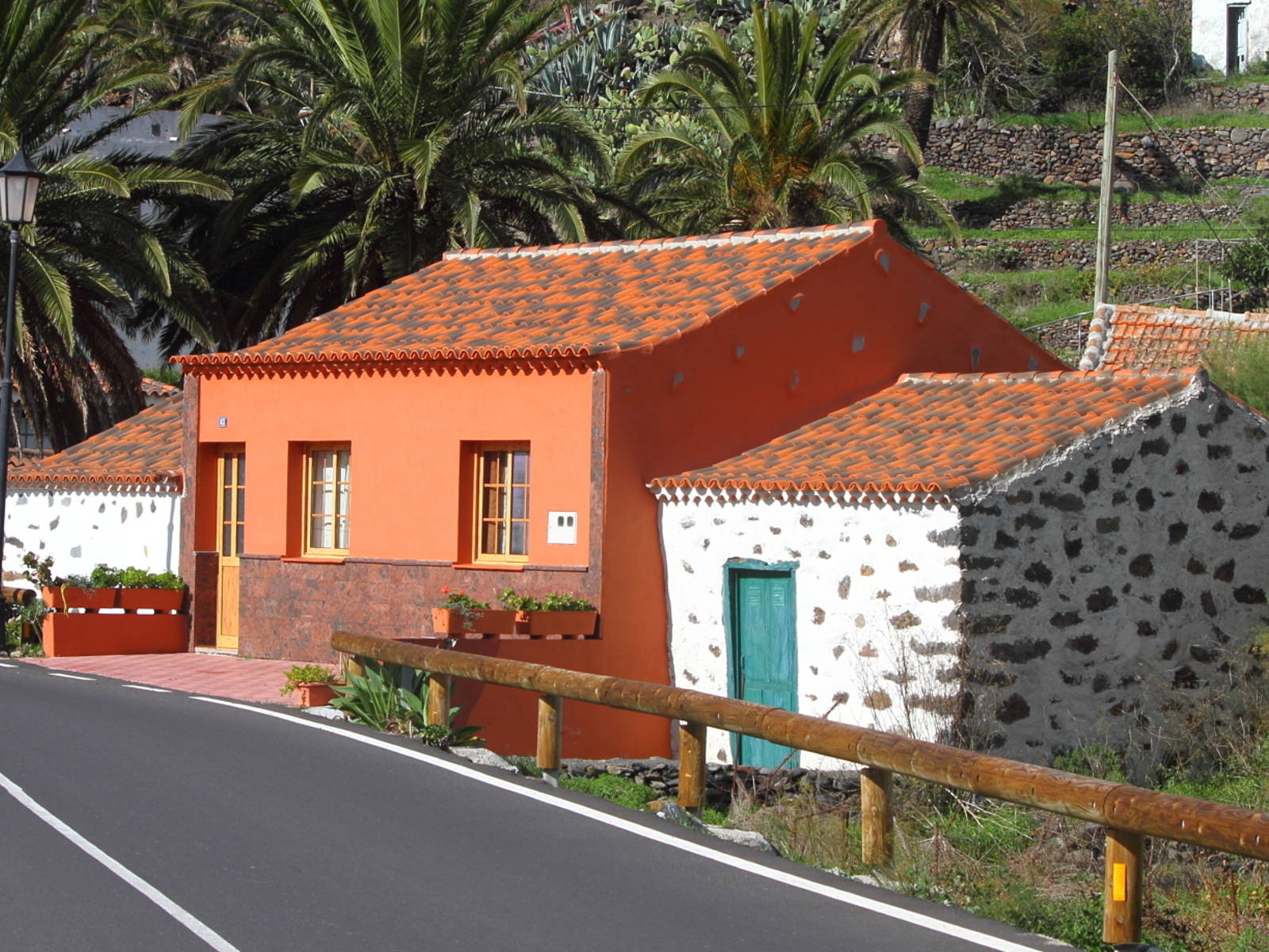 Apartamentos Rural Gomera con vistas al valle en Valle Gran Rey