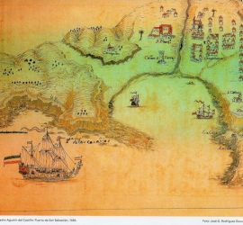 Mapa antiguo San Sebastian